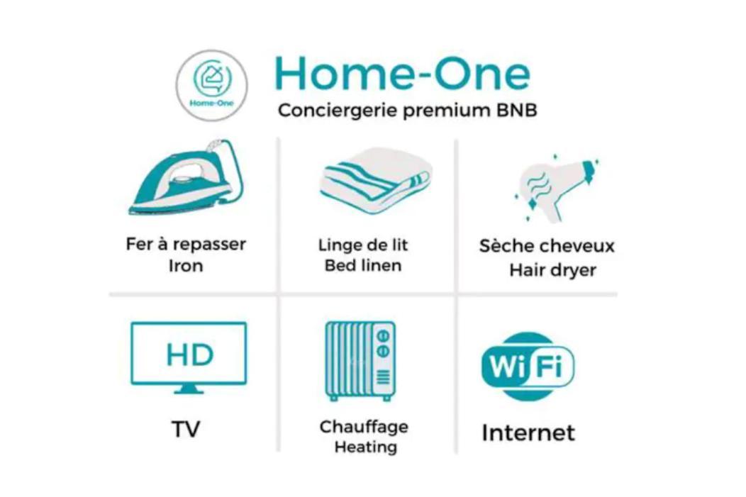 Nouveau - Grande Terrasse - L'Horloge - Calme - Home-One Besançon Exteriör bild