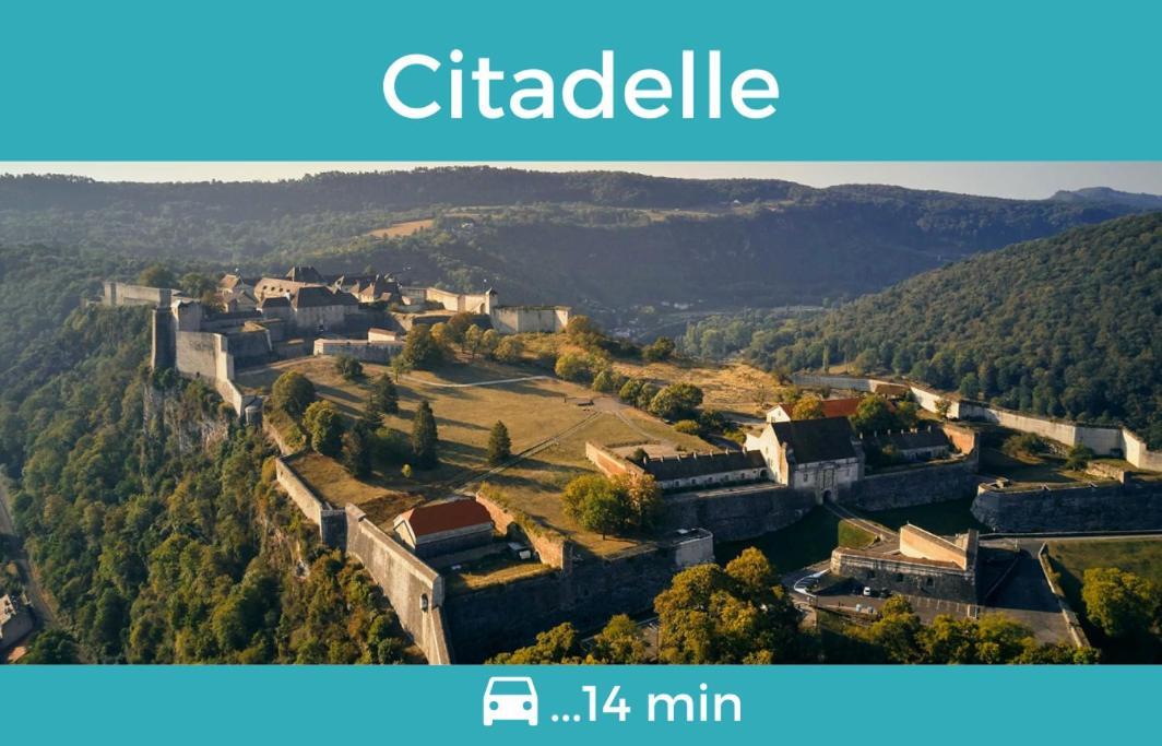Nouveau - Grande Terrasse - L'Horloge - Calme - Home-One Besançon Exteriör bild
